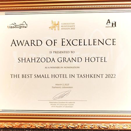 Shahzoda Grand Hotel - "Best Hotel Award Winner" Solnechnyy Eksteriør bilde